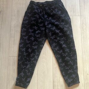 butterfly sweat pants